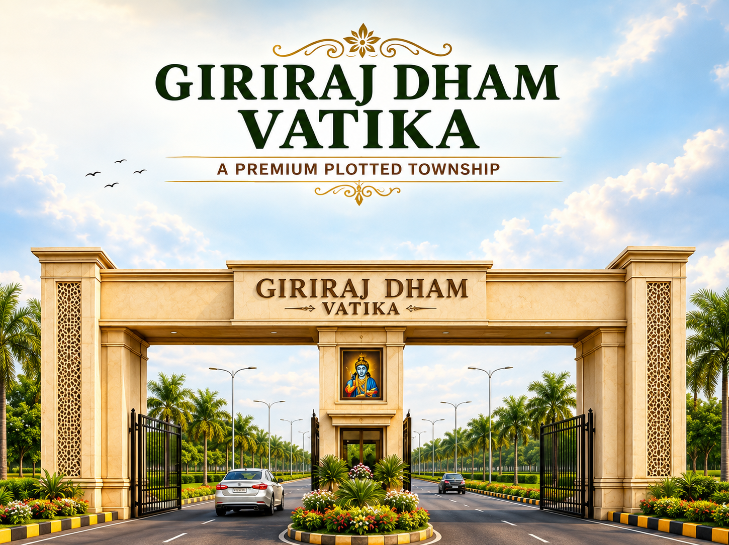 Giriraj Dham Vatika residential plotted development in Mathura