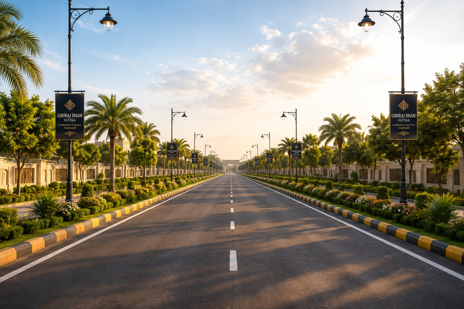Giriraj Dham Vatika Internal Roads