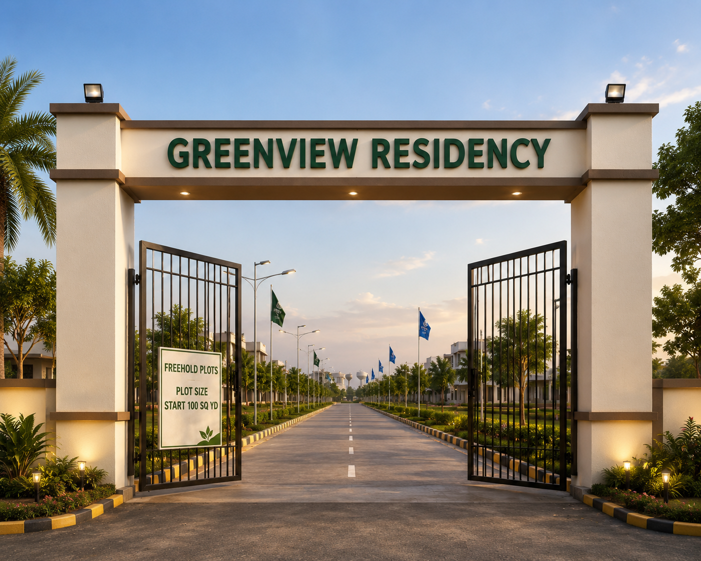 Radhey Enclave residential plots