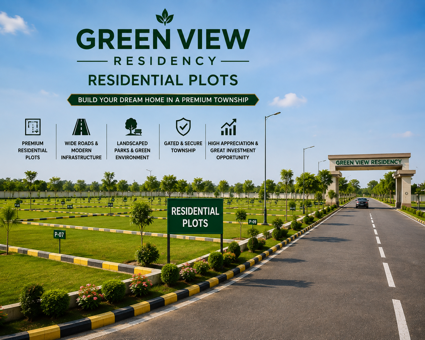 Green View Residency Residential Plots