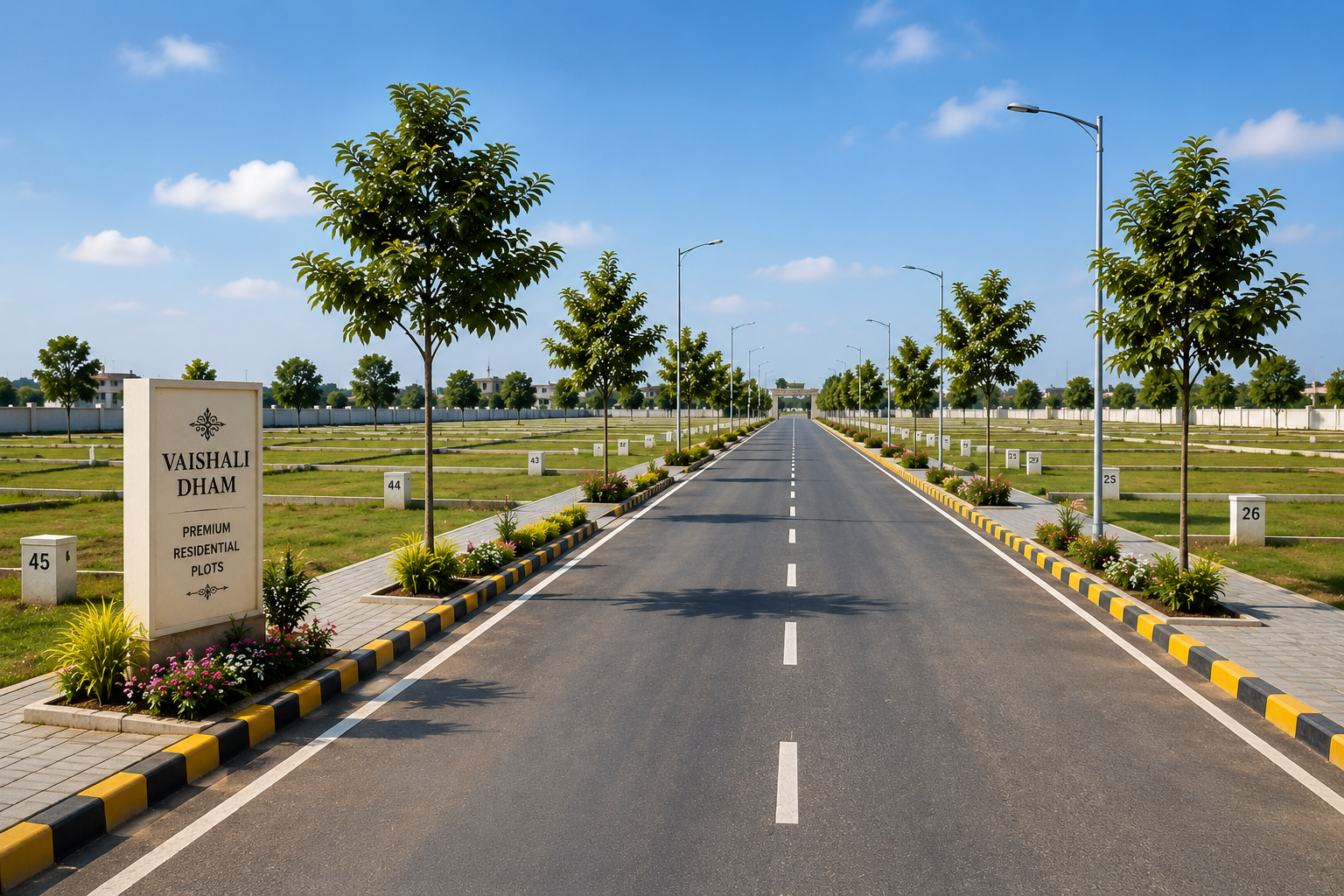 Vaishali Dham Internal Roads