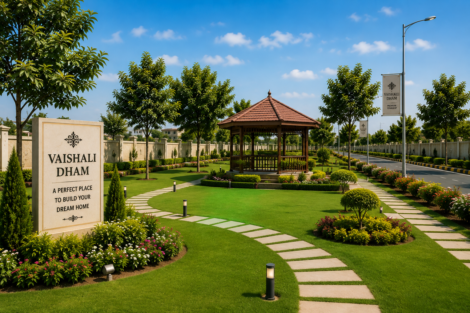 Vaishali Dham Green Landscape