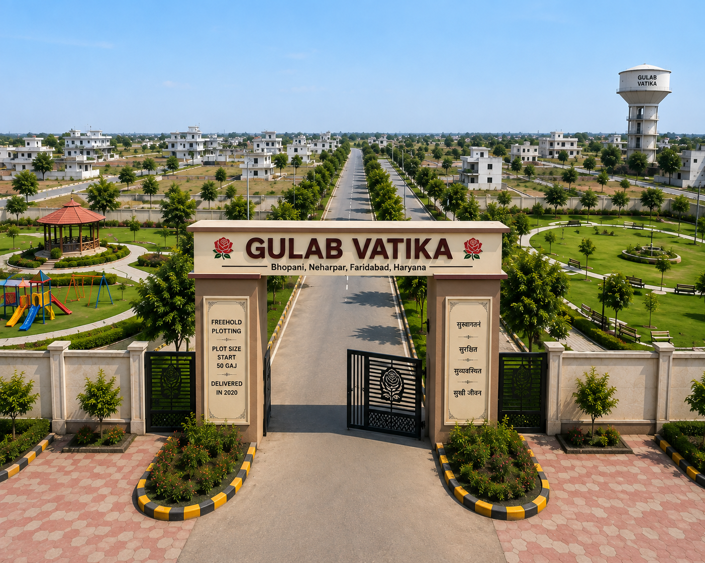 Gulab Vatika Roads