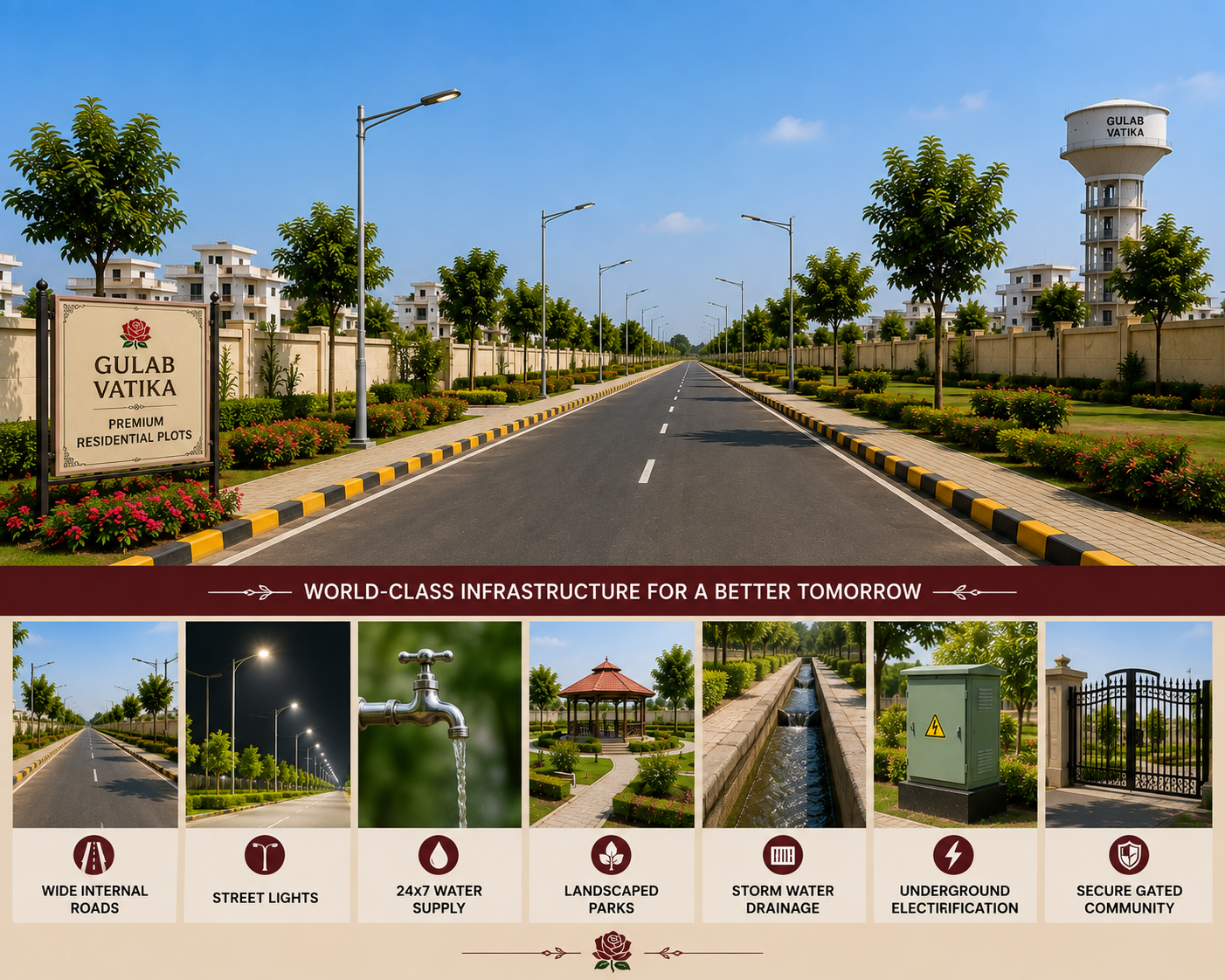 Gulab Vatika Infrastructure